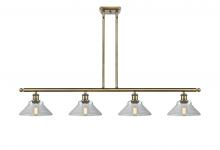 Innovations Lighting 516-4I-AB-G132-LED - Orwell - 4 Light - 48 inch - Antique Brass - Cord hung - Island Light