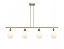 Innovations Lighting 516-4I-AB-G651-6 - Cindyrella - 4 Light - 48 inch - Antique Brass - Cord hung - Island Light