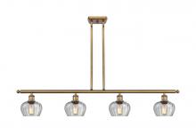 Innovations Lighting 516-4I-BB-G92 - Fenton - 4 Light - 48 inch - Brushed Brass - Cord hung - Island Light