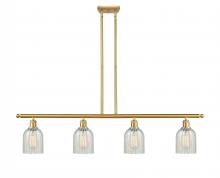 Innovations Lighting 516-4I-SG-G2511 - Caledonia - 4 Light - 48 inch - Satin Gold - Cord hung - Island Light