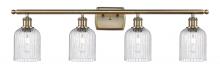 Innovations Lighting 516-4W-AB-G559-5SDY - Bridal Veil - 4 Light - 35 inch - Antique Brass - Bath Vanity Light