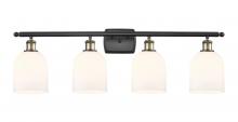 Innovations Lighting 516-4W-BAB-G558-6GWH - Bella - 4 Light - 36 inch - Black Antique Brass - Bath Vanity Light