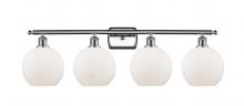 Innovations Lighting 516-4W-PC-G121 - Athens - 4 Light - 38 inch - Polished Chrome - Bath Vanity Light