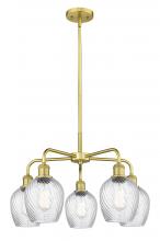 Innovations Lighting 516-5CR-SG-G292 - Salina - 5 Light - 24 inch - Satin Gold - Chandelier