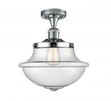 Innovations Lighting 517-1CH-PC-G544 - Oxford - 1 Light - 12 inch - Polished Chrome - Semi-Flush Mount