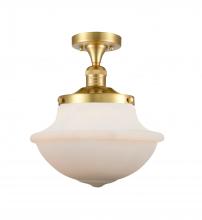 Innovations Lighting 517-1CH-SG-G541 - Oxford - 1 Light - 12 inch - Satin Gold - Semi-Flush Mount