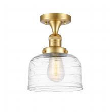 Innovations Lighting 517-1CH-SG-G713-LED - Bell - 1 Light - 8 inch - Satin Gold - Semi-Flush Mount