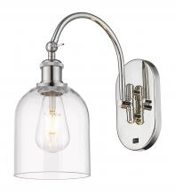 Innovations Lighting 518-1W-PN-G558-6CL - Bella - 1 Light - 6 inch - Polished Nickel - Sconce