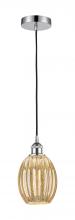 Innovations Lighting 616-1P-PC-G459-6ME - Preston Bulb - 1 Light - 6 inch - Polished Chrome - Cord hung - Mini Pendant