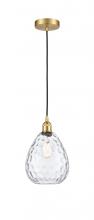 Innovations Lighting 616-1P-SG-G372 - Waverly - 1 Light - 8 inch - Satin Gold - Cord hung - Mini Pendant