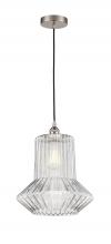 Innovations Lighting 616-1P-SN-G212 - Springwater - 1 Light - 12 inch - Brushed Satin Nickel - Cord hung - Mini Pendant