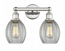 Innovations Lighting 616-2W-PN-G82 - Eaton - 2 Light - 15 inch - Polished Nickel - Bath Vanity Light