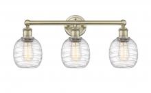 Innovations Lighting 616-3W-AB-G1013 - Belfast - 3 Light - 24 inch - Antique Brass - Bath Vanity Light