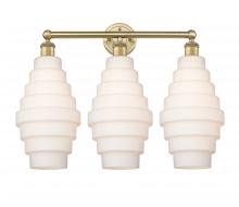 Innovations Lighting 616-3W-BB-G671-8 - Cascade - 3 Light - 26 inch - Brushed Brass - Bath Vanity Light