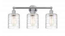 Innovations Lighting 616-3W-PC-G1113 - Cobbleskill - 3 Light - 23 inch - Polished Chrome - Bath Vanity Light