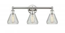 Innovations Lighting 616-3W-PN-G275 - Conesus - 3 Light - 24 inch - Polished Nickel - Bath Vanity Light