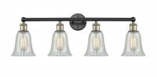 Innovations Lighting 616-4W-BAB-G2811 - Hanover - 4 Light - 33 inch - Black Antique Brass - Bath Vanity Light