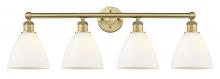 Innovations Lighting 616-4W-BB-GBD-751 - Bristol - 4 Light - 35 inch - Brushed Brass - Bath Vanity Light