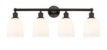 Innovations Lighting 616-4W-OB-G558-6GWH - Bella - 4 Light - 33 inch - Oil Rubbed Bronze - Bath Vanity Light