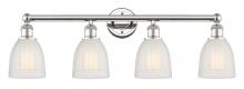 Innovations Lighting 616-4W-PN-G441 - Brookfield - 4 Light - 33 inch - Polished Nickel - Bath Vanity Light