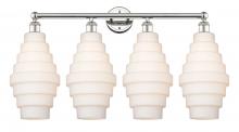 Innovations Lighting 616-4W-PN-G671-8 - Cascade - 4 Light - 35 inch - Polished Nickel - Bath Vanity Light