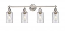 Innovations Lighting 616-4W-SN-G804 - Clymer - 4 Light - 31 inch - Brushed Satin Nickel - Bath Vanity Light