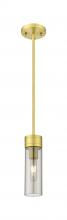 Innovations Lighting 617-1S-SG-G617-8SM - Boreas - 1 Light - 3 inch - Satin Gold - Stem Hung - Mini Pendant