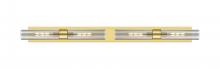 Innovations Lighting 617L-4W-SG-G617-11SM - Boreas - 4 Light - 51 inch - Satin Gold - Bath Vanity Light