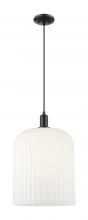 Innovations Lighting 716-1P-BK-G559-12GWH - Bridal Veil - 1 Light - 12 inch - Matte Black - Cord hung - Mini Pendant