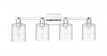 Innovations Lighting 716-4W-PC-G1113 - Cobbleskill - 4 Light - 32 inch - Polished Chrome - Bath Vanity Light