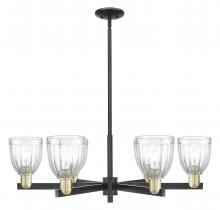 Innovations Lighting 716-6CR-BAB-G442 - Brookfield - 6 Light - 36 inch - Black Antique Brass - Stem hung - Chandelier