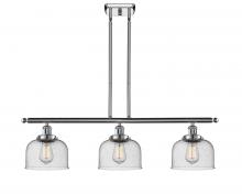 Innovations Lighting 916-3I-PC-G74-LED - Bell - 3 Light - 36 inch - Polished Chrome - Stem Hung - Island Light