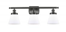 Innovations Lighting 916-3W-OB-G61 - Cone - 3 Light - 26 inch - Oil Rubbed Bronze - Bath Vanity Light