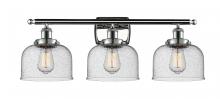 Innovations Lighting 916-3W-PC-G74 - Bell - 3 Light - 28 inch - Polished Chrome - Bath Vanity Light