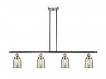 Innovations Lighting 916-4I-SN-G58 - Bell - 4 Light - 48 inch - Brushed Satin Nickel - Stem Hung - Island Light