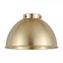 Innovations Lighting MFD-10-SG - Derby Light 10 inch Satin Gold Metal Shade