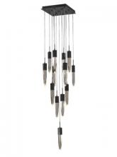 Avenue Lighting HF1905-13-AP-BK - The Original Aspen Collection Black 13 Light Pendant Fixture