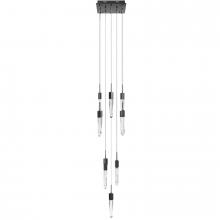 Avenue Lighting HF1905-13-AP-DBZ-C - Aspen  13 Light Multi  Pendant in Dark Bronze with Clear Crystal