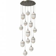 Avenue Lighting HF2913-AB - Sedona 13 Lights Multi Port Alabaster Pendant