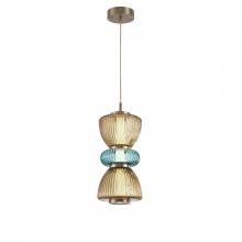 Avenue Lighting HF8970-YGY - Rosewood Aged Brass Pendant