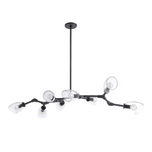 Renwil LPC4469 - Camino 7.75" Length Ceiling Fixture, BLACK