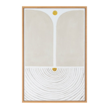 Renwil OL2057 - Martia 40" Wide Canvas Art, Off-white