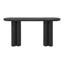 Renwil TA492 - Dayna Indoor Mango Wood Console Table, Black