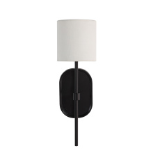 Renwil WS159 - Fico 17.5" Height Wall Sconce, Black