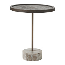 Renwil TA525 - Braiden 21" Height Table, Brown