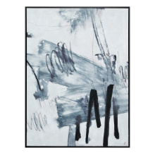 Renwil OL2215 - Senso 48" H x 36" W Canvas Art, Blue