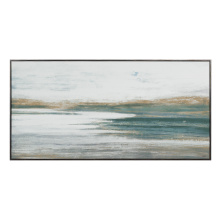 Renwil OL2207 - Agave 30" H x 60" W Canvas Art, Blue