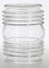 Nuvo 50/114 - Clear Porch Glass Shade; Diameter 3-3/4 inch; Height 4-1/2 inch; Fitter 3-1/4 inch