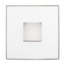 Nuvo 62/1521 - 26 watt; 13" Flush Mount LED Fixture; Square Shape; Polished Nickel Finish