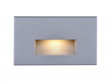 Nuvo 65/411 - LED Horizontal Step Light - 5W - 3000K - Gray Finish - 120V